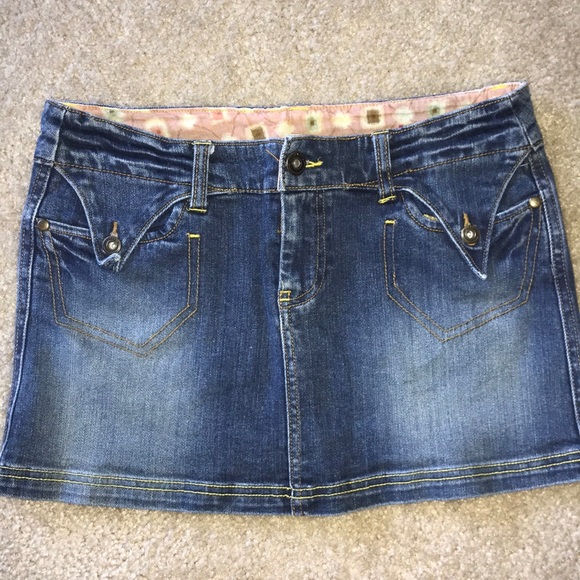 Mudd Dresses & Skirts - Denim Mini Skirt